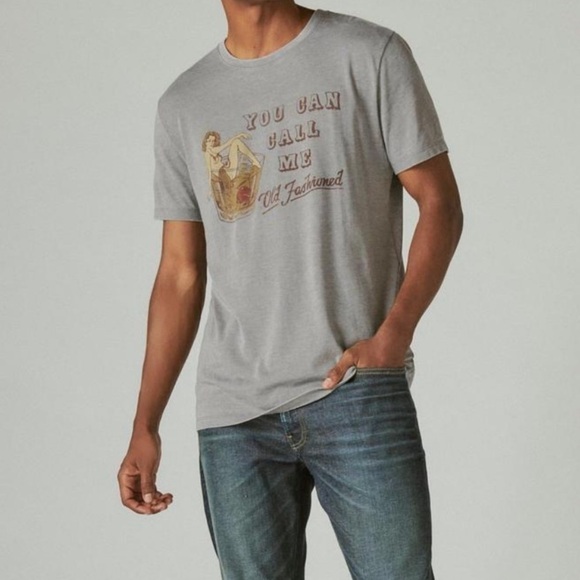 Lucky Brand Unisex Old Fashioned Graphic Tee - Picture 4 of 12